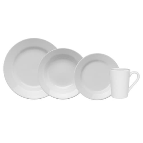 Aparelho de Jantar Branco - 30 Peças